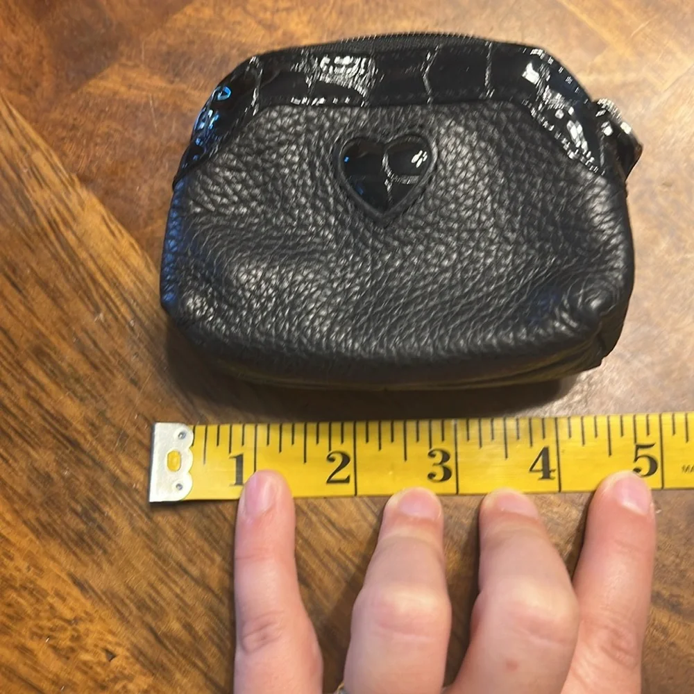 Brighton Barbados Pebbled Leather Braided Strap Hobo Shoulder Bag - Picture 3 of 14